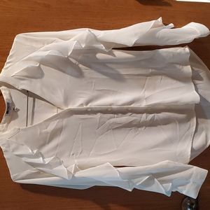 Express The Portofino Shirt Slim Fit size Small cream